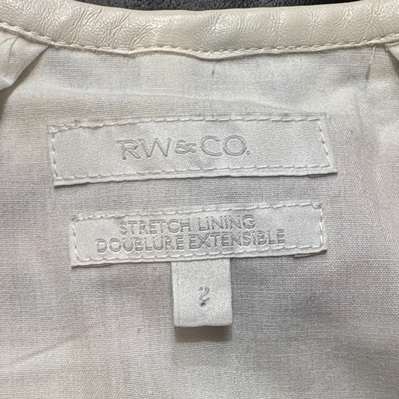 RW&CO. Textured Blazer with Red and Blue Accents - Picture 5 of 8